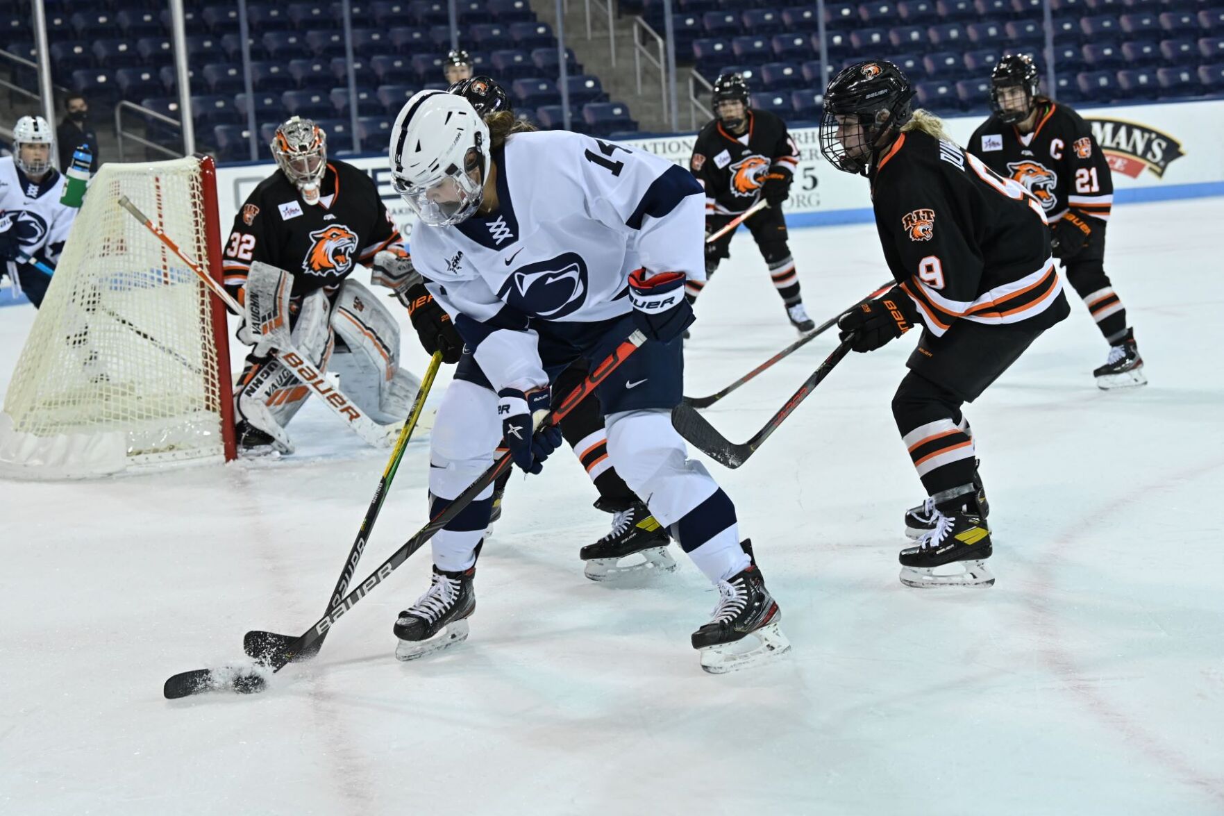 Women's hockey, RIT courtesy art